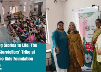 Bringing Stories to Life: The Delhi Storytellers' Tribe at Visamo Kids Foundation