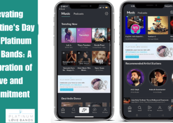 Elevating Valentine's Day with Platinum Love Bands: A Celebration of Love and Commitment