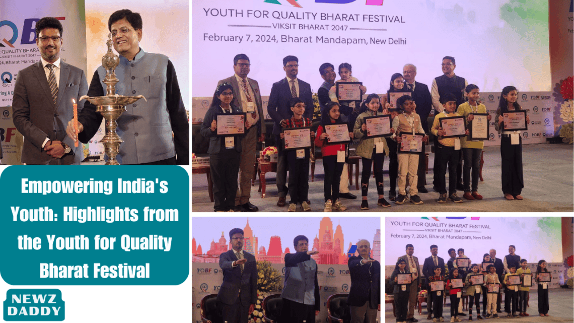Empowering India's Youth: Highlights from the Youth for Quality Bharat Festival