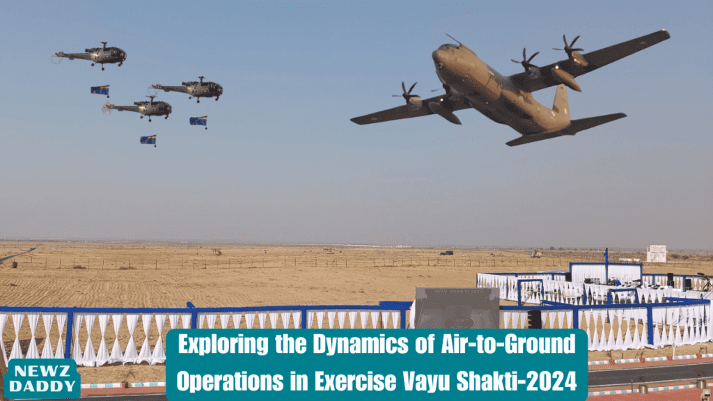 Exploring the Dynamics of Air-to-Ground Operations in Exercise Vayu Shakti-2024