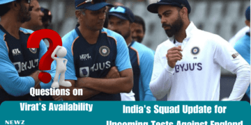 India's Squad Update for Upcoming Tests Against England