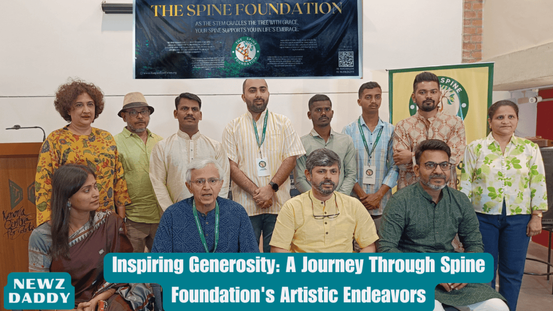 Inspiring Generosity A Journey Through Spine Foundation's Artistic Endeavors.