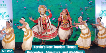 Kerala's New Tourism Thrust Helicopters, Adventure, and Weddings.