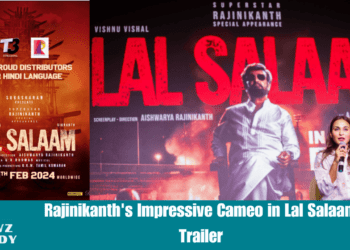 Rajinikanth's film Lal Salaam draws near. Directed by Superstar Rajinikanth’s daughter, Aishwarya, the movie is set to hit theaters on February 9.