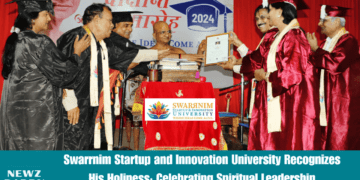 Swarrnim Startup and Innovation University Recognizes His Holiness: Celebrating Spiritual Leadership