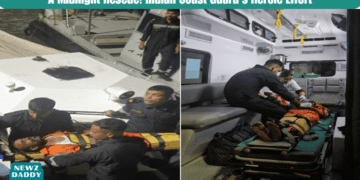 A Midnight Rescue Indian Coast Guard's Heroic Effort