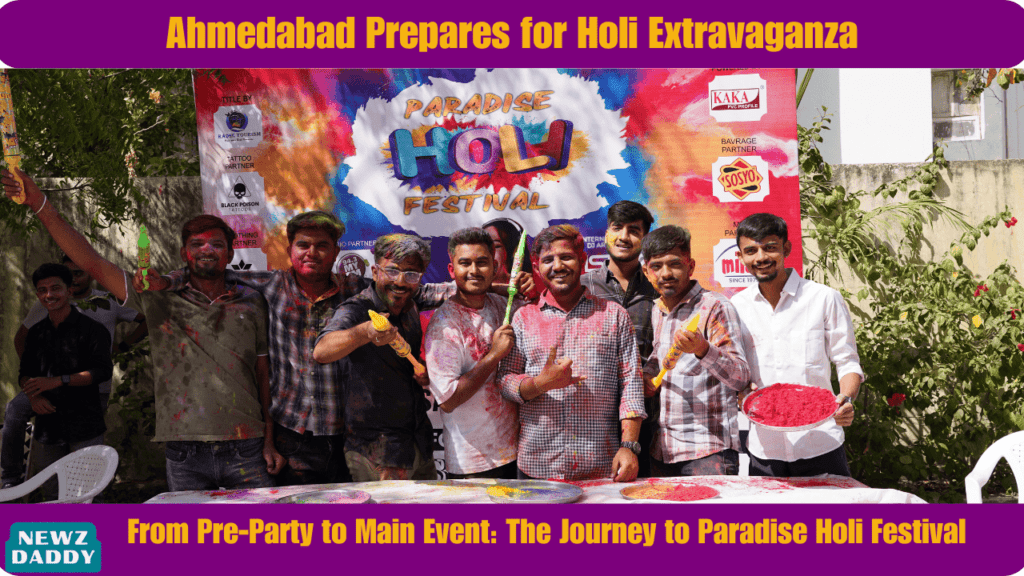 Ahmedabad Prepares for Holi Extravaganza.