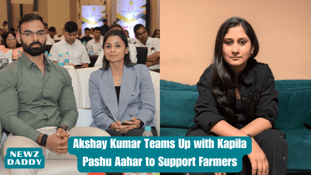 Akshay Kumar Teams Up with Kapila Pashu Aahar to Support Farmers.