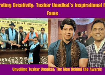 Celebrating Creativity Tushar Unadkat's Inspirational Rise to Fame.