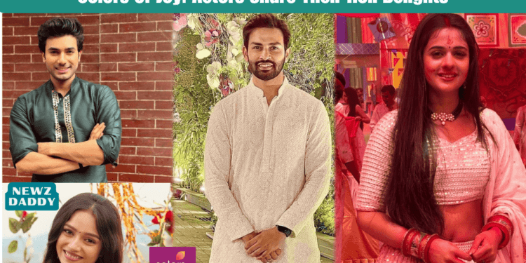 Colors of Joy Actors Share Their Holi Delights.