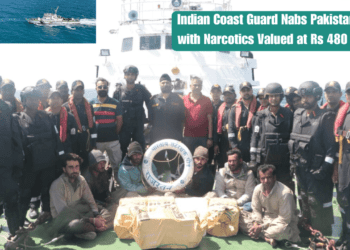 Indian Coast Guard Nabs Pakistani Boat with Narcotics Valued at Rs 480 Crores