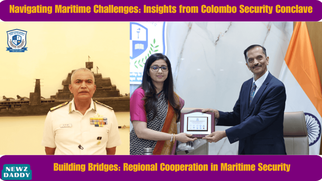 Navigating Maritime Challenges Insights from Colombo Security Conclave