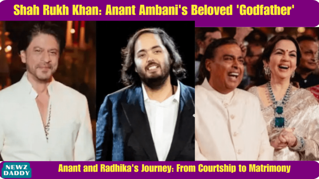Shah Rukh Khan Anant Ambani's Beloved 'Godfather'