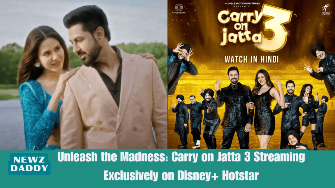 Unleash the Madness Carry on Jatta 3 Streaming Exclusively on Disney+ Hotstar.