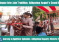 A Glimpse into Jain Tradition Adhyatma Nagari's Grand Entry