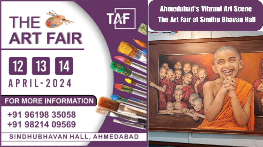 Ahmedabad's Vibrant Art Scene The Art Fair at Sindhu Bhavan Hall-A