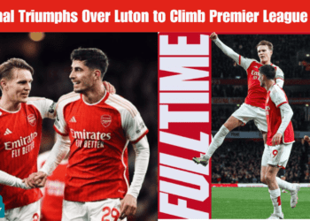 Arsenal Triumphs Over Luton to Climb Premier League Table