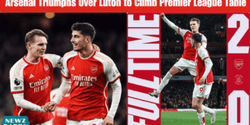 Arsenal Triumphs Over Luton to Climb Premier League Table