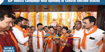 BJP Boosts Campaign with Opening of Central Election Offices