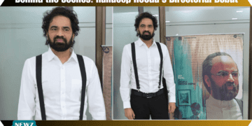 Behind the Scenes Randeep Hooda's Directorial Debut.