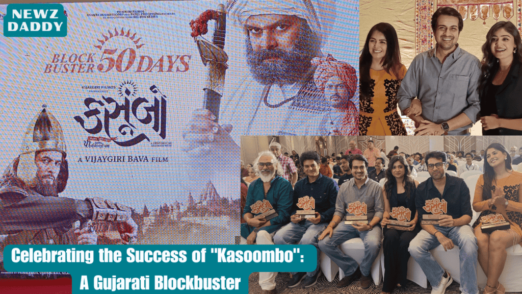Celebrating the Success of Kasoombo A Gujarati Blockbuster