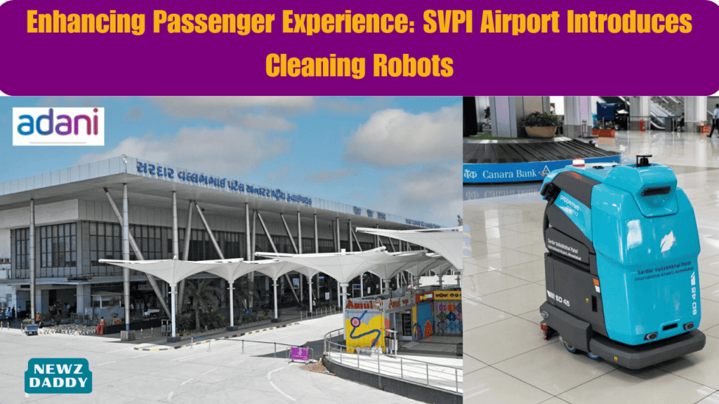 Enhancing Passenger Experience SVPI Airport Introduces Cleaning Robots.