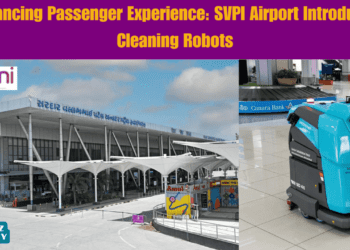 Enhancing Passenger Experience SVPI Airport Introduces Cleaning Robots.