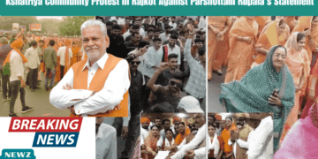 Kshatriya Community Protest in Rajkot against Parsottam Rupala's Statement
