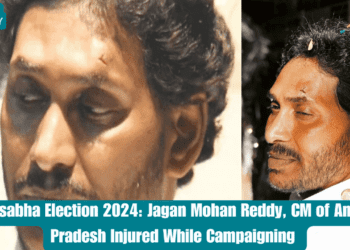 Loksabha Election 2024 Jagan Mohan Reddy CM of Andra Pradesh Injured While Campaigning