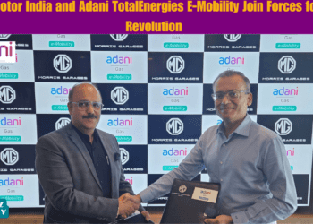 MG Motor India and Adani TotalEnergies E-Mobility Join Forces for EV Revolution.