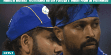 Mumbai Indians' Nightmare Hardik Pandya's Tough Night at Wankhede
