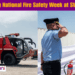Observing National Fire Safety Week at SVPI Airport.
