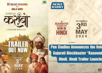 Pen Studios Announces the Release of Gujarati Blockbuster “Kasoombo” in Hindi.