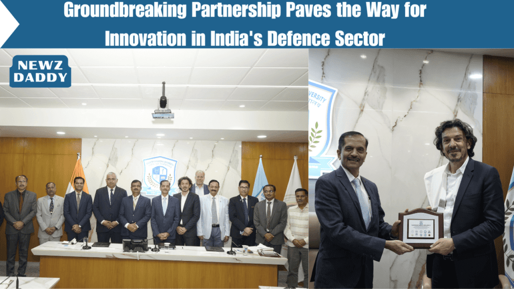 Groundbreaking Partnership Paves the Way for Innovation in India's Defence Sector