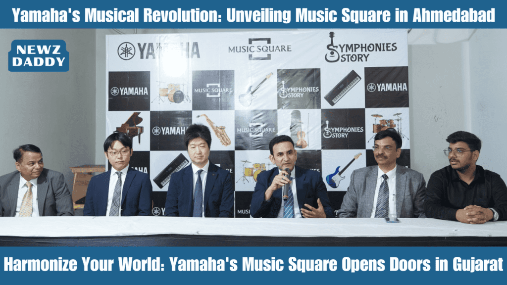 Yamaha's Musical Revolution Unveiling Music Square in Ahmedabad.