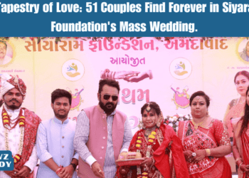 A Tapestry of Love: 51 Couples Find Forever in Siyaram Foundation's Mass Wedding.