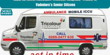 Azadi Ka Amrut Mahotsav: Tricolour Hospitals' Tribute to Vadodara's Senior Citizens