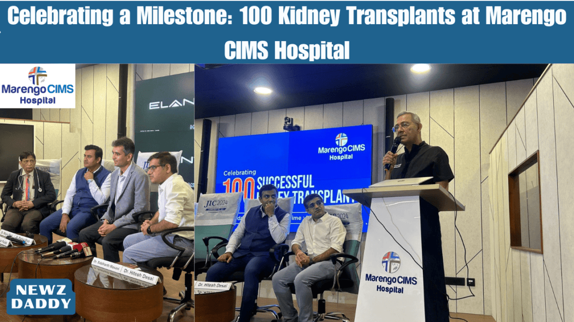 Celebrating a Milestone 100 Kidney Transplants at Marengo CIMS Hospital