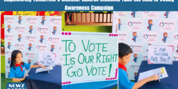 Empowering Tomorrow's Citizens Kalorex Students Take the Lead in Voting Awareness Campaign