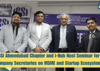 ICSI Ahmedabad Chapter and i-Hub Host Seminar for Company Secretaries on MSME and Startup Ecosystem