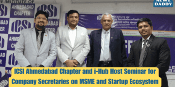 ICSI Ahmedabad Chapter and i-Hub Host Seminar for Company Secretaries on MSME and Startup Ecosystem