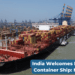 India Welcomes Its Largest Container Ship MSC Anna