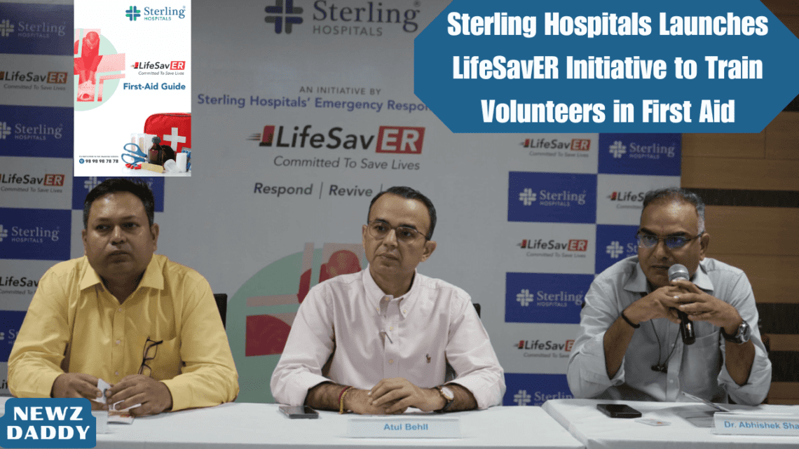 Sterling Hospitals Launches LifeSavER Initiative to Train Volunteers in First Aid