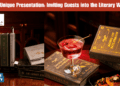 The Unique Presentation Inviting Guests into the Literary World.