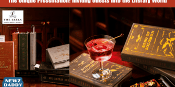 The Unique Presentation Inviting Guests into the Literary World.