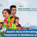 Adani's Record-Breaking Year A Testament to Resilience and Growth.