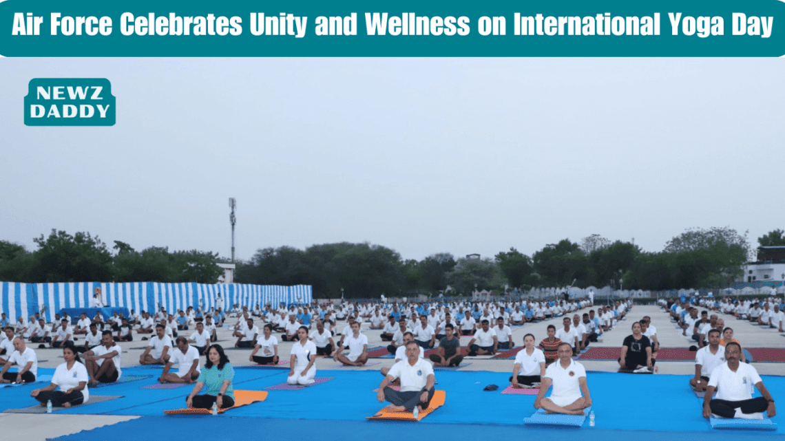 Air Force Celebrates Unity and Wellness on International Yoga Day