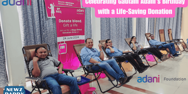Celebrating Gautam Adani's Birthday with a Life-Saving Donation