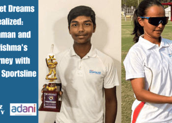Cricket Dreams Realized: Aryaman and Karishma's Journey with Adani Sportsline
