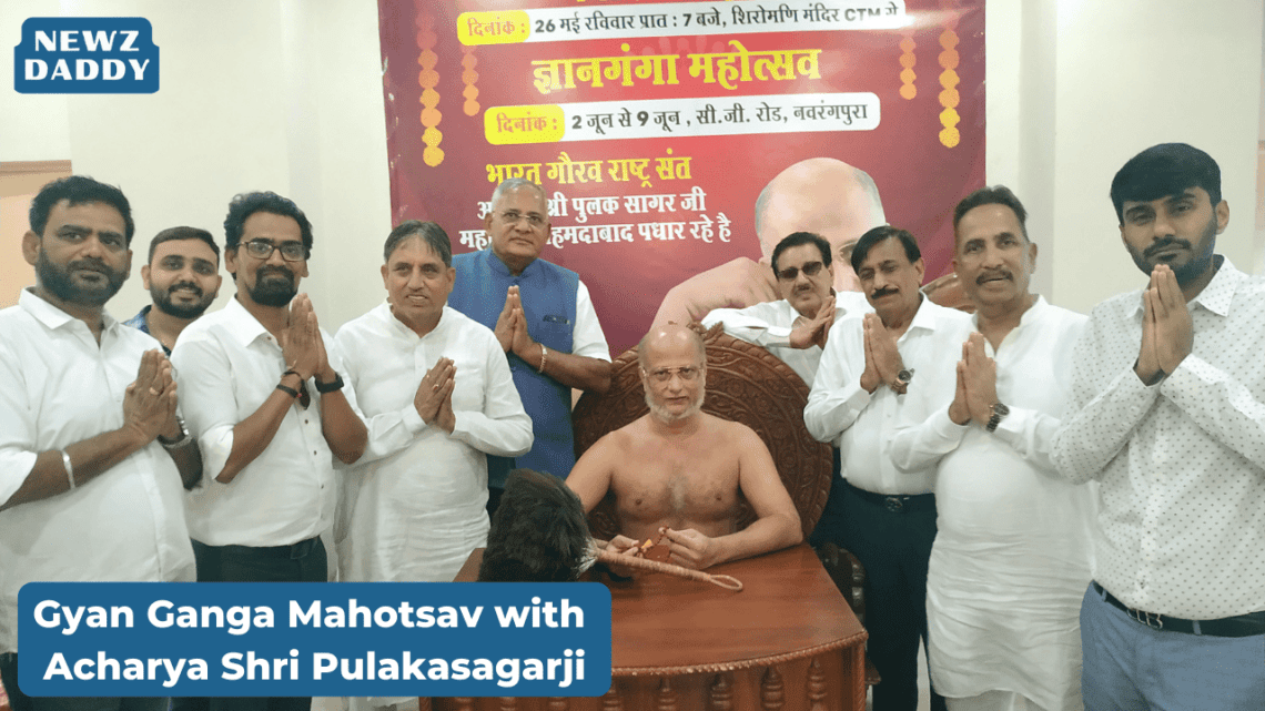 Gyan Ganga Mahotsav with Acharya Shri Pulakasagarji